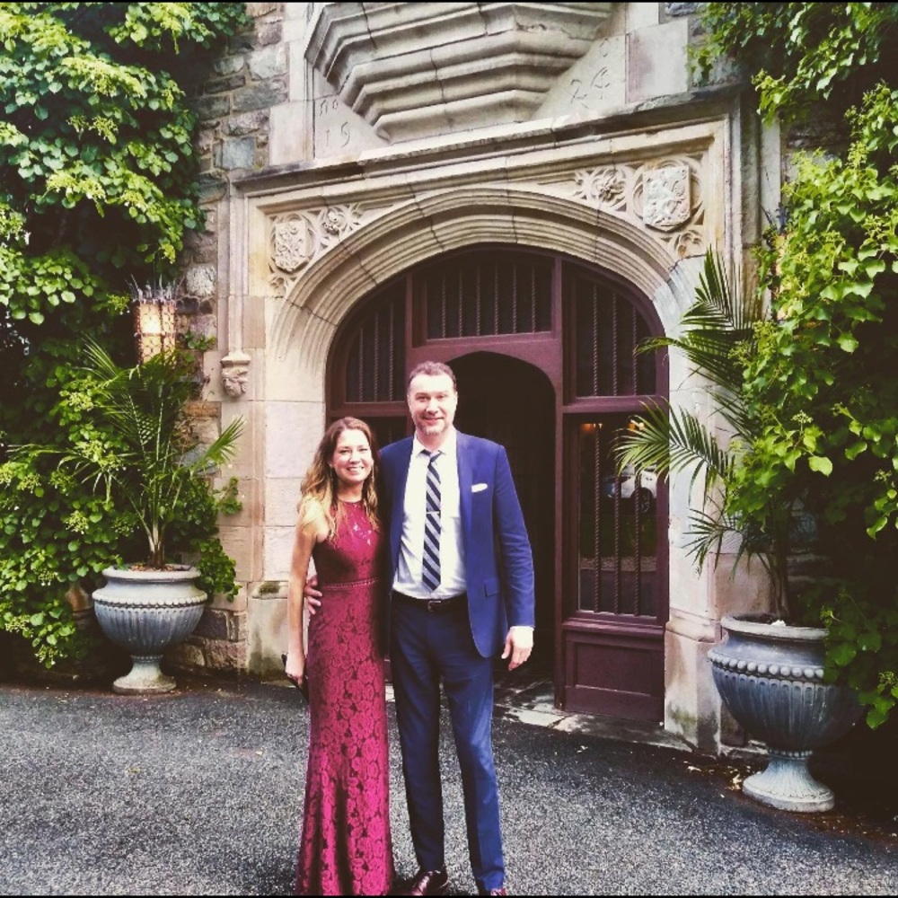 Lulus long burgundy dress. I wore this to a wedding and got lots of compliments